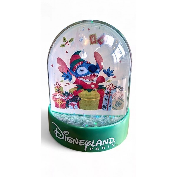 Disneyland Paris Christmas Plastic Snow Globe Disneyland Paris Christmas Plastic Snow Globe